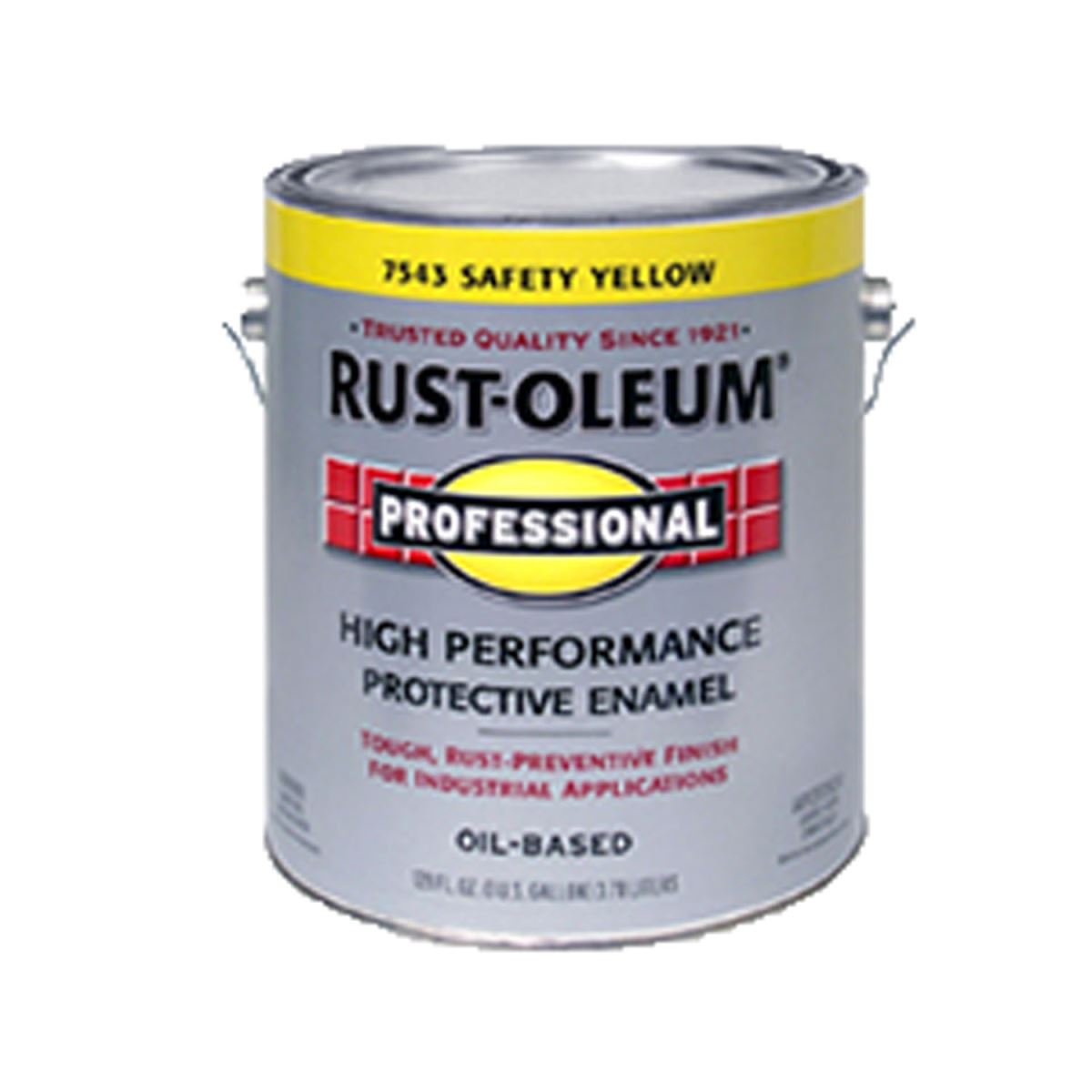 1 GALLON SAFETY YELLOW HIGH PERFORMANCE PROTECTIVE ENAMEL