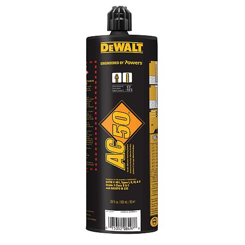 14 Oz AC50 Gold Adhesive Anchoring System
