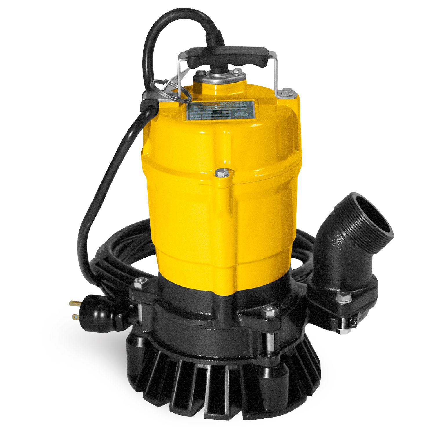 2 IN. SUBMERSIBLE PUMP WITH FLOAT  1/2 HP 53 GPM