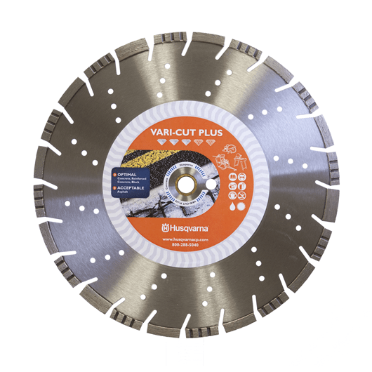 14 INCH X .125MM VARI-CUT PLUS FLAT SEGMENTED GENERAL PURPOSE DIAMOND BLADE