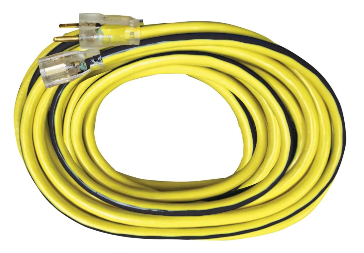 100 FT. 12-GAUGE 3-CONDUCTOR 300V SJTW EXTENSION CORD