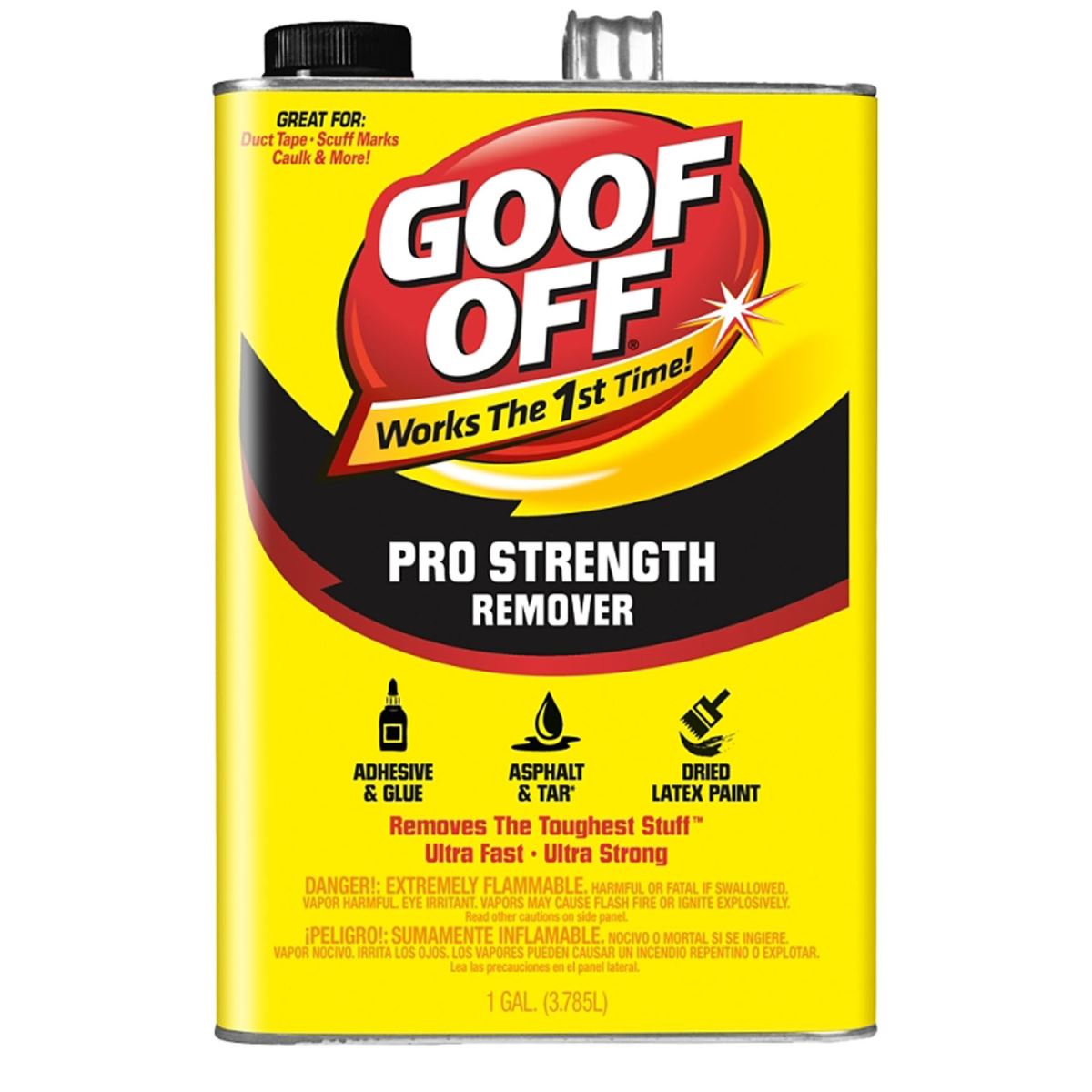 1 GALLON GOOF OFF PRO STRENGTH LATEX PAINT REMOVE