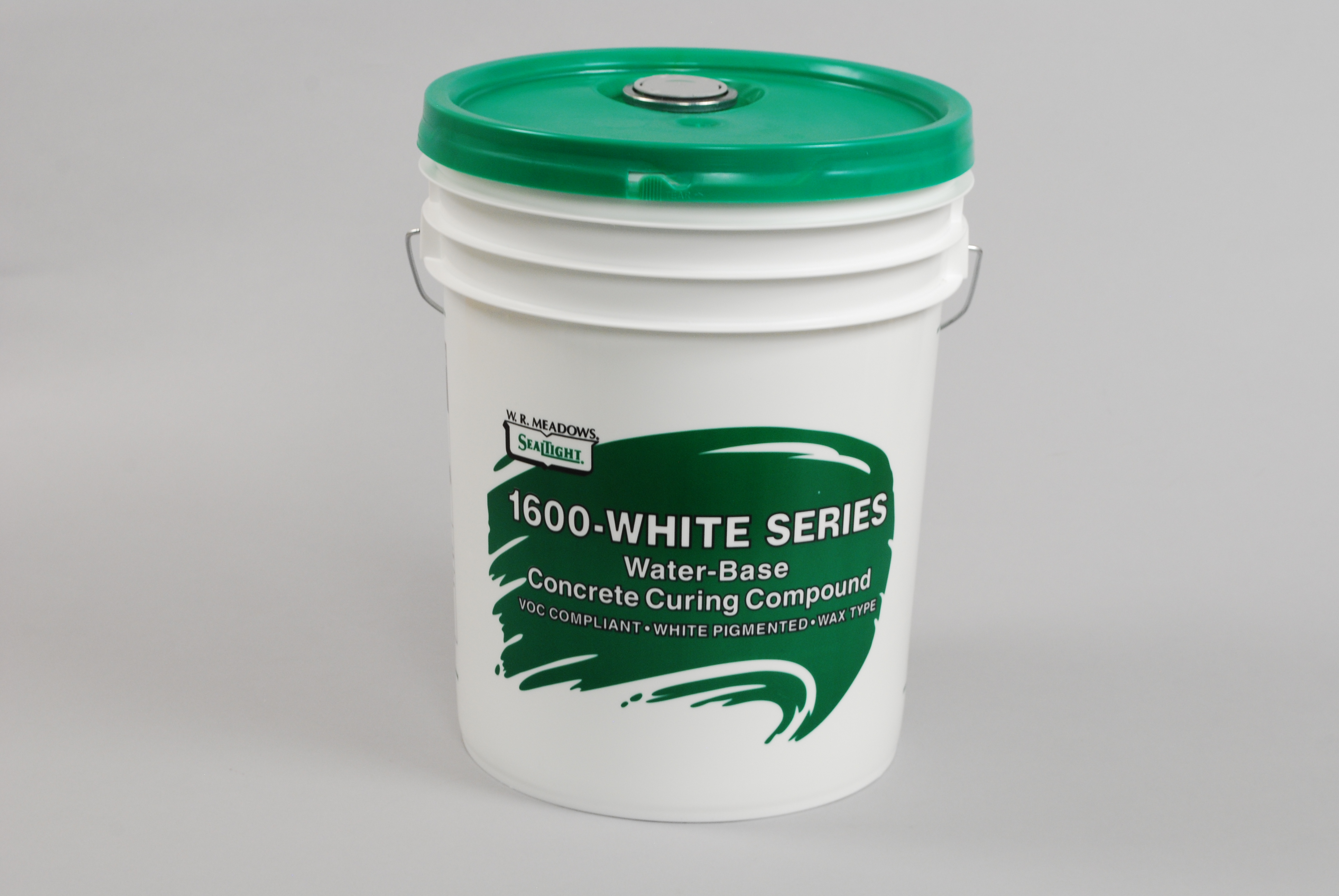 5 GALLON WHITE WATER BASED WAX-BASED CONCRETE CURING COMPOUND