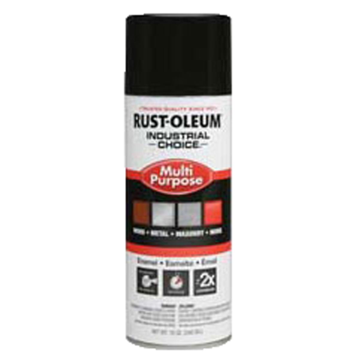 12 OZ GLOSS BLACK 1600 SYSTEM MULTI-PURPOSE ENAMEL SPRAY