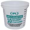10 QUART MIX N MEASURE HDPE PAIL
