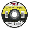 6 IN. X 1/4 X 5/8-11 1/4 DEPRESSED METAL GRINDING WHEEL A24N