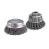 4 IN. X .014 WIRE SIZE X 5/8-11 ARBOR CRIMPED WIRE BRUSH