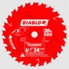 6-1/2 IN. X 5/8 X 24-TEETH SAW BLADE FOR WOOD