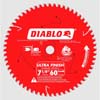 7-1/4 IN. X 60-TEETH ULTRA FINISH CARBIDE SAW BLADE FOR WOOD