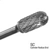 USC3 LETTERED CYLINDER W/RADIUS BUR D/C SC-3 ( CLOSEOUT )