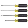 4 PIECE SCREWDRIVER SET MINI SLOTTED AND PHILLIPS