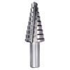 1/4 IN.-1-3/8 IN. X 16 THS #5 STRAIGHT SHANK STEP METAL DRILL BIT 10 STEP DRILLS UP TO 1/8 THICK