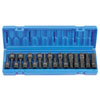 1/2 IN. DRIVE STANDARD LENGTH COMBO HEX DRIVER SAE/METRIC SET