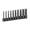 1/2 IN. DRIVE X 4 IN. LENGTH FRACTIONAL HEX DRIVER SET ( CLOSEOUT )
