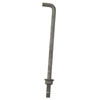 1 X 18 IN. J ANCHOR WITH NUT AND WASHER