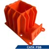 PLASTIC SAFETY GUARD RAIL BASE TEMPORARY 12/BX