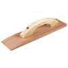 15 IN. X 3-1/2 IN. BEVELED REDWOOD HAND FLOAT WITH WOOD HANDLE