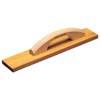 16 IN. X 3 IN. BODARK WOOD HAND FLOAT WITH WOOD HANDLE