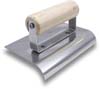 6 IN. X 4 STAINLESS EDGER 3/4 IN. RADIUS WOOD HANDLE