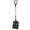 SQUARE POINT SHOVEL WITH IN.D IN. HANDLE