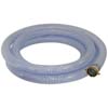 3 IN. ID X 20 FT CLEAR PVC WATER SUCTION HOSE ASSEMBLY WITH MALE AND FEMALE NPSH