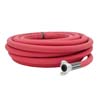 3/4 IN. ID X 50 FT. RED 300# AIR HOSE ASSEMBLY WITH 2-BOLT CLAMPS