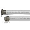 2-1/2 IN. ID X 50 FT. 600 LB. TEST SINGLE JACKET FIRE HOSE ASSEMBLY WITH MALE AND FEMAL NST ROCKER LUG