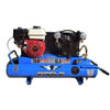 5.5HP HONDA 10 GALLON TWIN TANK GAS 12.5CFM@100P AIR COMPRESSOR