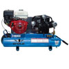 9HP HONDA 10 GALLON TWIN TANK GAS 18.5CFM@100PSI AIR COMPRESSOR