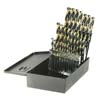 29PC 3/8 IN. SHANK DRILL SET 1/16 IN.-1/2 IN. BY 64THS
