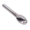 3/8 IN. X 5/8 OVAL CARBIDE BURR 1/4 SHANK SE 3