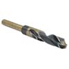 25/32 IN. REDUCED SHANK HSS BLACK GOLD DRILL BIT 1/2 SHANK 3 FLAT SHANK