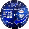 16 IN. X .125 STAR BLUE HIGH SPEED DIAMOND BLADE WITH UNIVERSAL ARBOR