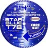 5 IN. X .080 TURBO STAR BLUE HIGH SPEED DIAMOND BLADE