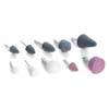 10PC MOUNTED STONE SET