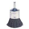 COARSE GRADE CRIMPED WIRE WHEEL BRUSH 1 IN DIA 0.014 IN WIRE CARBON STEEL