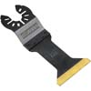 1-3/4 X 2-3/16 IN. OSCILLATING CUTTING BLADE STEEL TITANIUM COATED BLACK