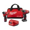 M12 FUEL 2-TOOL COMBO KIT: 1/2 IN. HAMMER DRILL AND 1/4 IN. HEX IMPACT DRIVER
