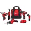 M12 5-TOOL COMBO KIT