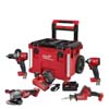 M18 FUEL 4 PIECE COMBO KIT WITH ROLLING PACKOUT