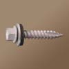 9 X 2-1/2 IN. HEX WASHER HEAD TYPE 17 SCREWS WITH BONDED WASHER 1LB PAIL