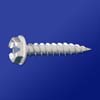 12 X 3 IN. SLOTTED HEX WASHER HEAD NEEDLE POINT SCREWS ZINC