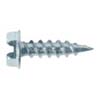 8 X 1-1/2 IN. SLOTTED HEX WASHER HEAD NEEDLE POINT SCREWS ZINC
