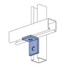 90 DEGREE A-301 TWO HOLE ANGLE FITTING ELECTROGALVANIZED FINISH