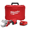 M12 CORDLESS PLASTIC PIPE SHEAR KIT WITH BATTERY AND CHARGER
