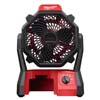 M18 PORTABLE JOBSITE FAN WITH AC ADAPTOR 284 CFM RED