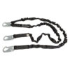 V-Line 6' Internal Energy Absorbing Lanyard: Dual Leg, Snap Hooks