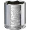 18MM X 3/8 IN. METRIC SOCKET 6 PT