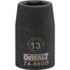 15MM X 1/2 IN. DRIVE METRIC IMPACT SOCKETS 6 PT