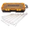 COMBINATION WRENCH SET 8 PIECES CHROME SAE
